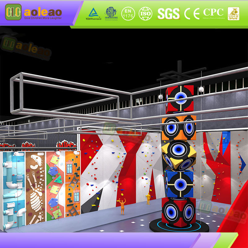 Indoor Play Center Equipment-Fire Retardant Treatment-Closed Indoor Venue-Safe Certified | Aoleao