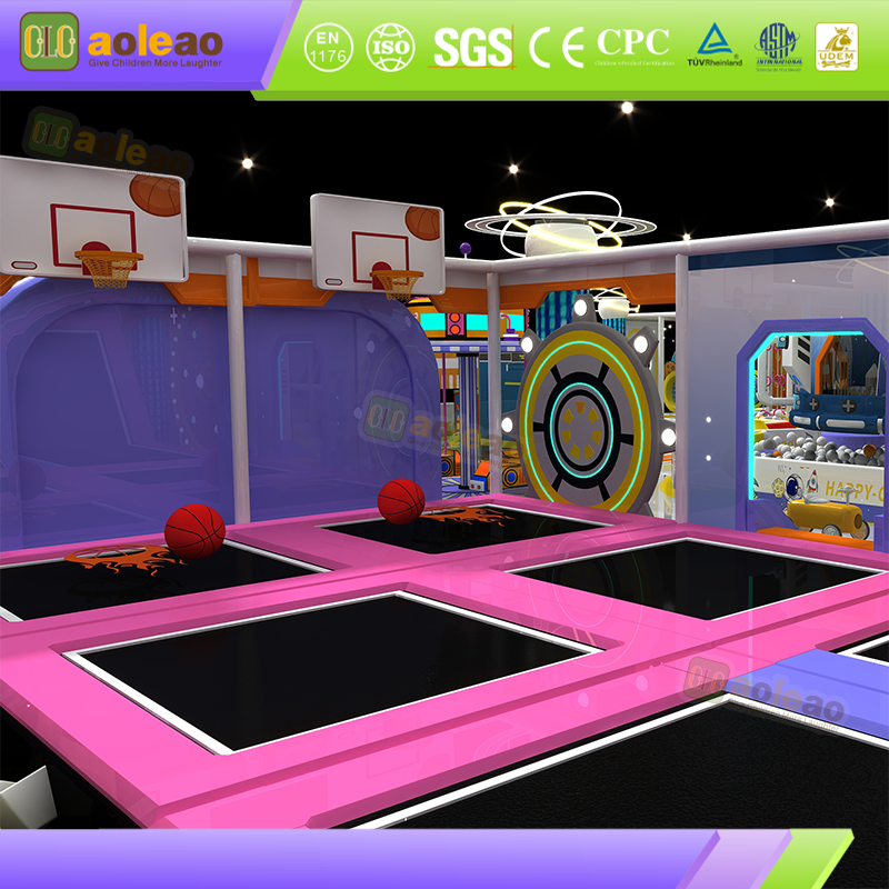 Slamballbane + Basketball Hoops & Rebound Walls + til sportsunderholdning + High Energy & Fun