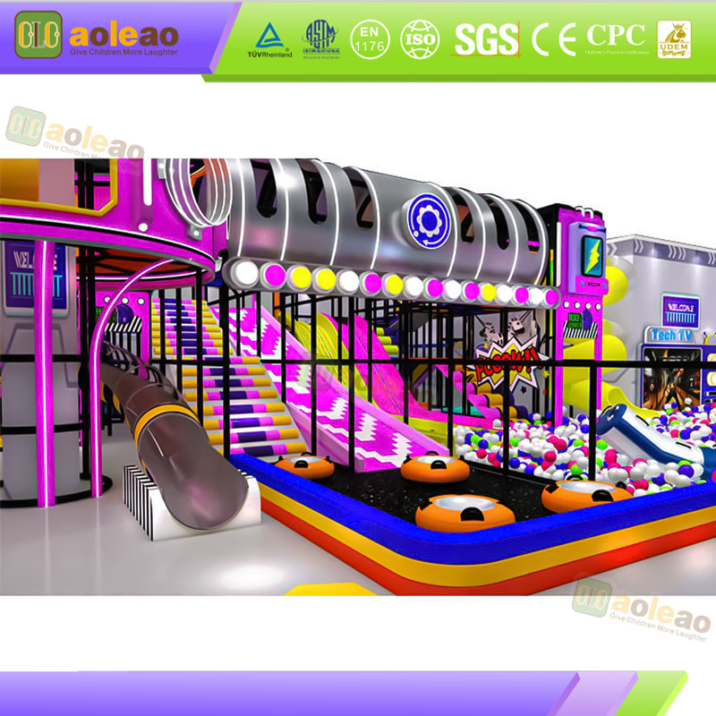 Indoor Anti-Slip Naughty Castle Anti-Slip Floor Design Indoor Play Area Tutus No Lapsus