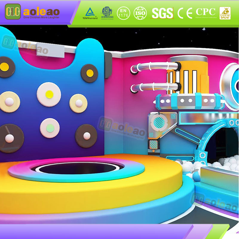 Indoor Live-Streaming Naughty Castle Internet-Famous Check-In Online Traffic Offline Conversion