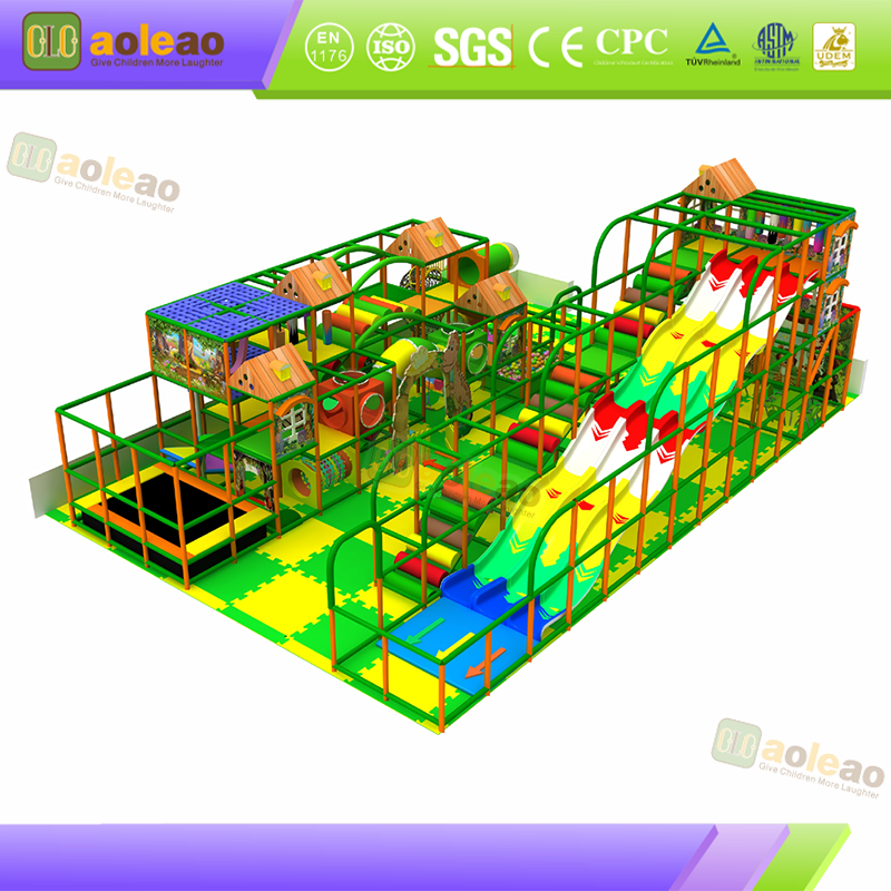 Petite installation de labyrinthe de toboggan de jeu doux, mini aire de jeux int&eacute;rieure, forte adaptabilit&eacute;