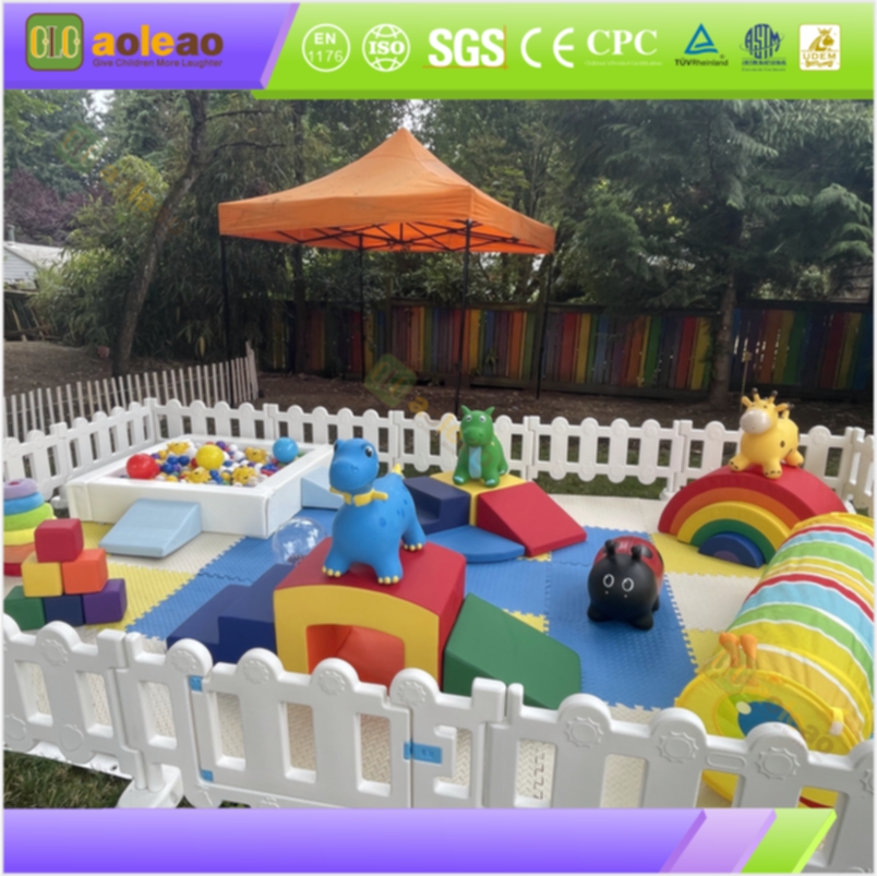 Malambot na Play Mat - High‑Density EVA + PU Soft - Playground Flooring - Waterproof Non‑Slip Easy Clean | Aoleao