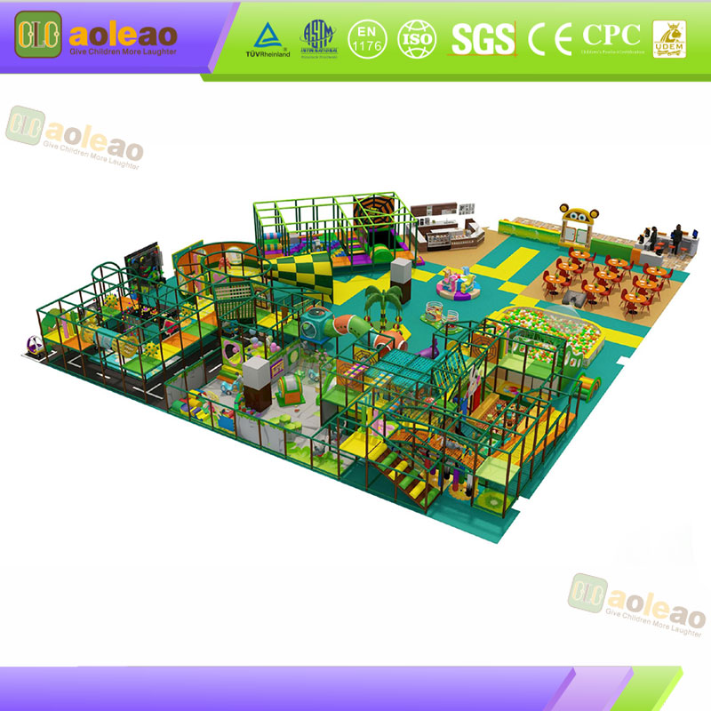 Indoor Toddler Naughty Castle Round Corner Protection Design Nursery Anti-Collision Bolj varen