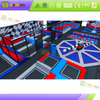 Trampolin Park - Visoka elastična i sigurnosna podloga - Unutarnje igralište u trgovačkom centru - Komercijalna prilagodba | Aoleao
