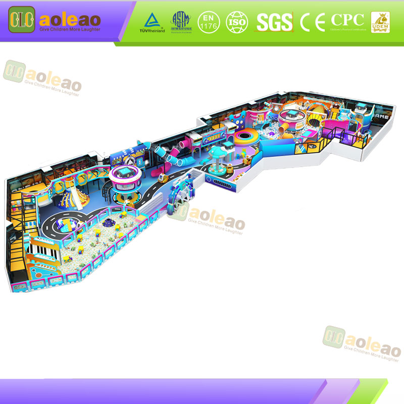 Indoor Live-Streaming Naughty Castle Internet-Famous Check-In Online Traffic Offline Conversion