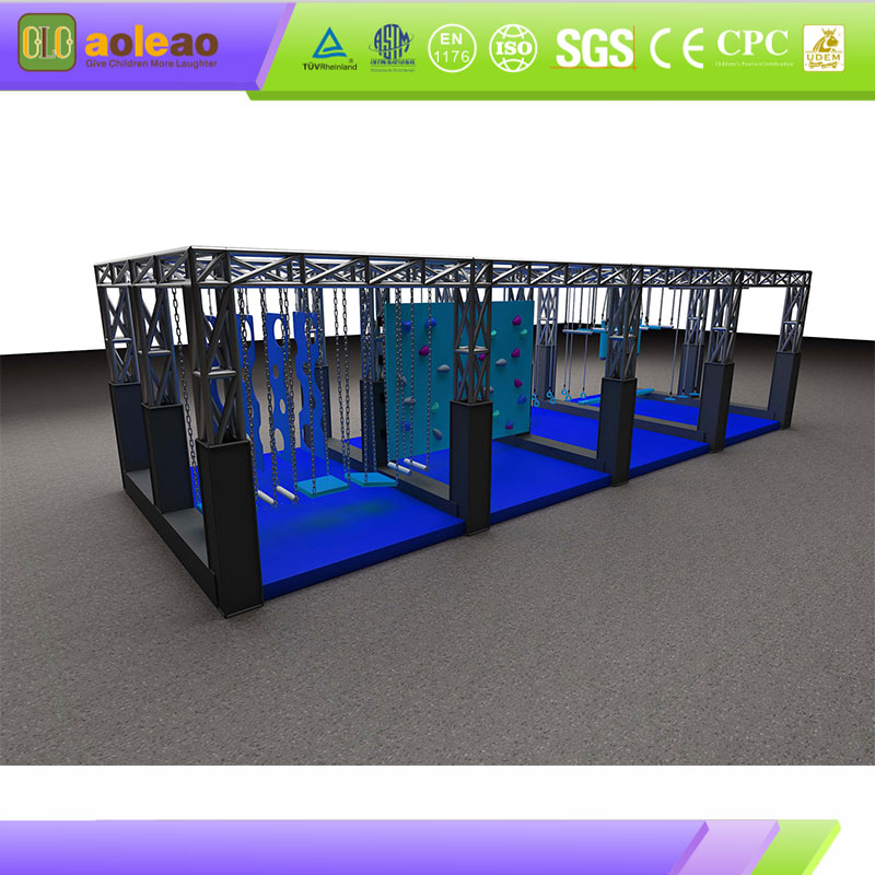 Indoor Ninja-trainingsuitrusting - Wetenschappelijk fitnessontwerp - Trainingsinstituut voor kinderen - Upgrade van kernkracht | Aoleao