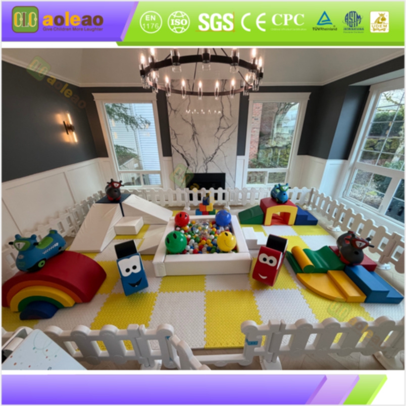 Soft Ball Pit Fence - Makapal na Padding + Breathable Mesh - Play Area Partition - Flexible DIY Combination | Aoleao