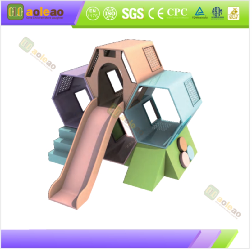 pastel spiral soft play module para sa mga bata
