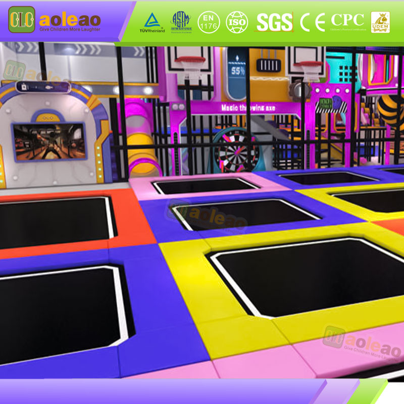 Indoor Anti-Slip Naughty Castle Anti-Slip Floor Design Indoor Play Area Tutus No Lapsus