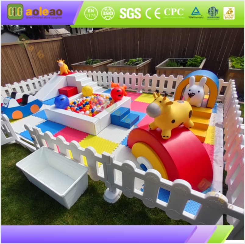 Soft Ball Pit Fence - Makapal na Padding + Breathable Mesh - Play Area Partition - Flexible DIY Combination | Aoleao