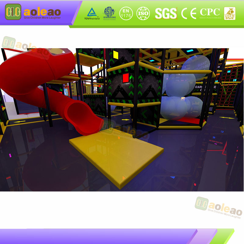 3D Stereo Frame Obstacle Set - Multi-path Game Mode - Large Indoor Amusement Venue - High Stability Structure | Aoleao