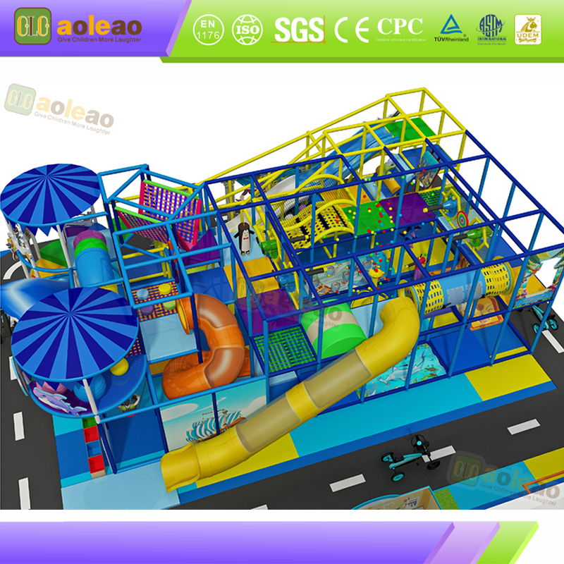Majhno notranje igrišče Maze Slide, majhen notranji park, nizka naložba, hiter donos