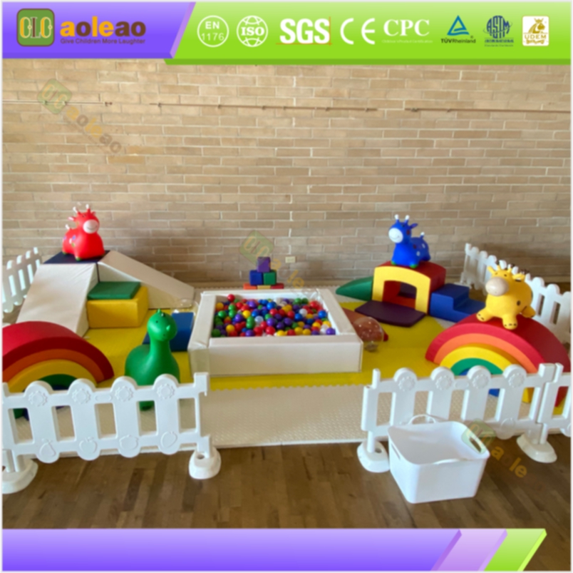 Soft Ball Pit Fence - Makapal na Padding + Breathable Mesh - Play Area Partition - Flexible DIY Combination | Aoleao