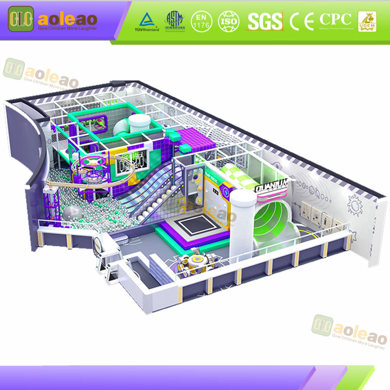 Indoor Planning Naughty Castle Libreng Layout Design Commercial Complex Rational Space Utilization