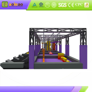 Indend&oslash;rs Ninja Konkurrence Bane-Multi-Player Mode-Indend&oslash;rs Sports Park-Forbedre holdsamarbejde | Aoleao