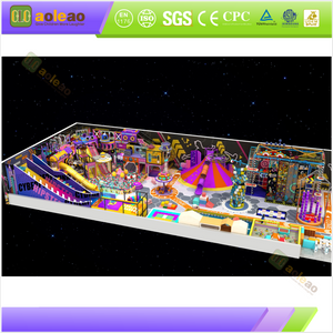 buong layout ng cyber space indoor playground